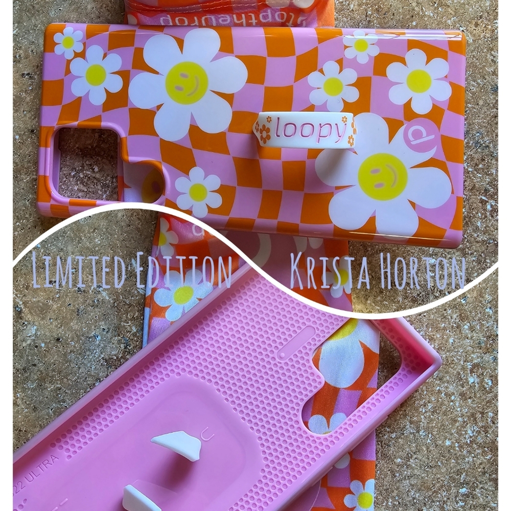 Loopy S22 Ultra Case With Fabric Storage Pouch